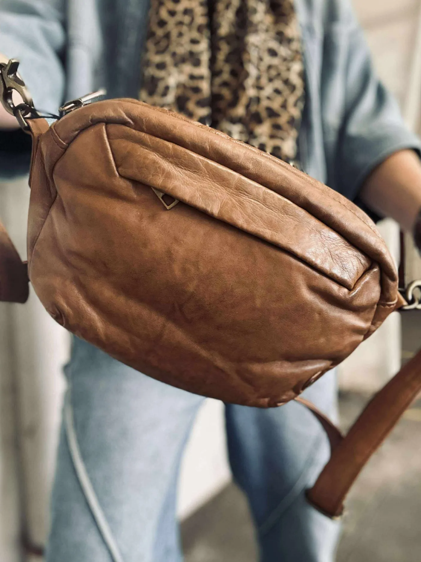 Crossbody Hanna Cognac