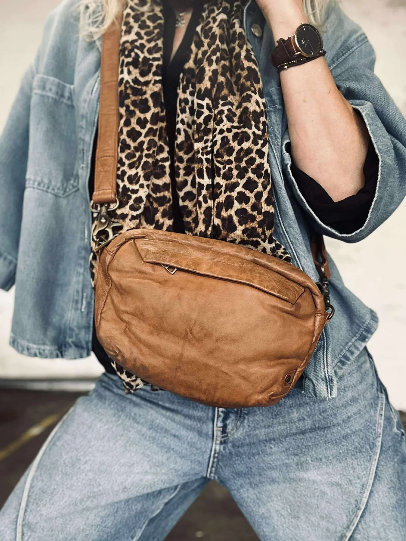 Crossbody Hanna Cognac