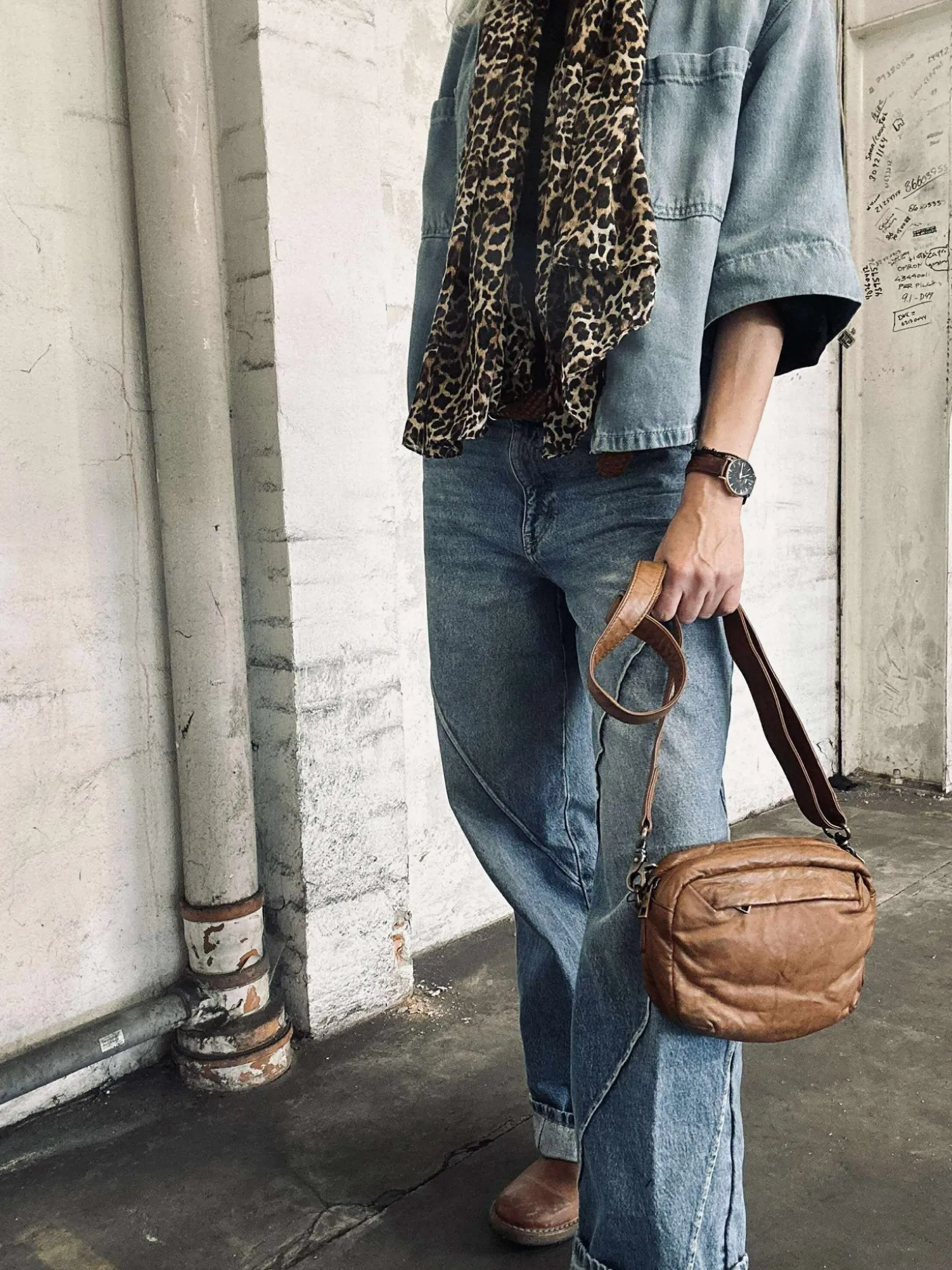 Crossbody Hanna Cognac