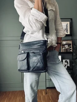 Crossbody NAVY - Ultra blød