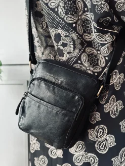 Crossbody Raw Boheme – Black unisex