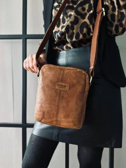 Crossbody Raw Boheme – Cognac unisex