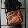 Crossbody Raw Boheme XL – Cognac