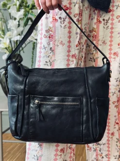 Crossbody Raw Boheme XL – Black