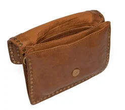 Crossbody Raw Vintage cognac