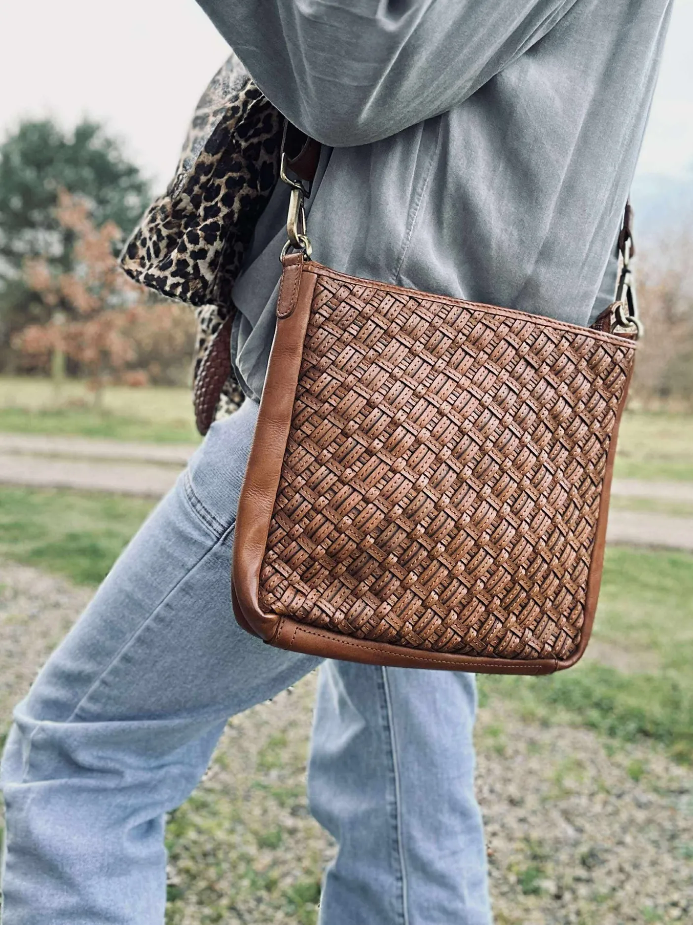 Crossover Mika medium - Cognac