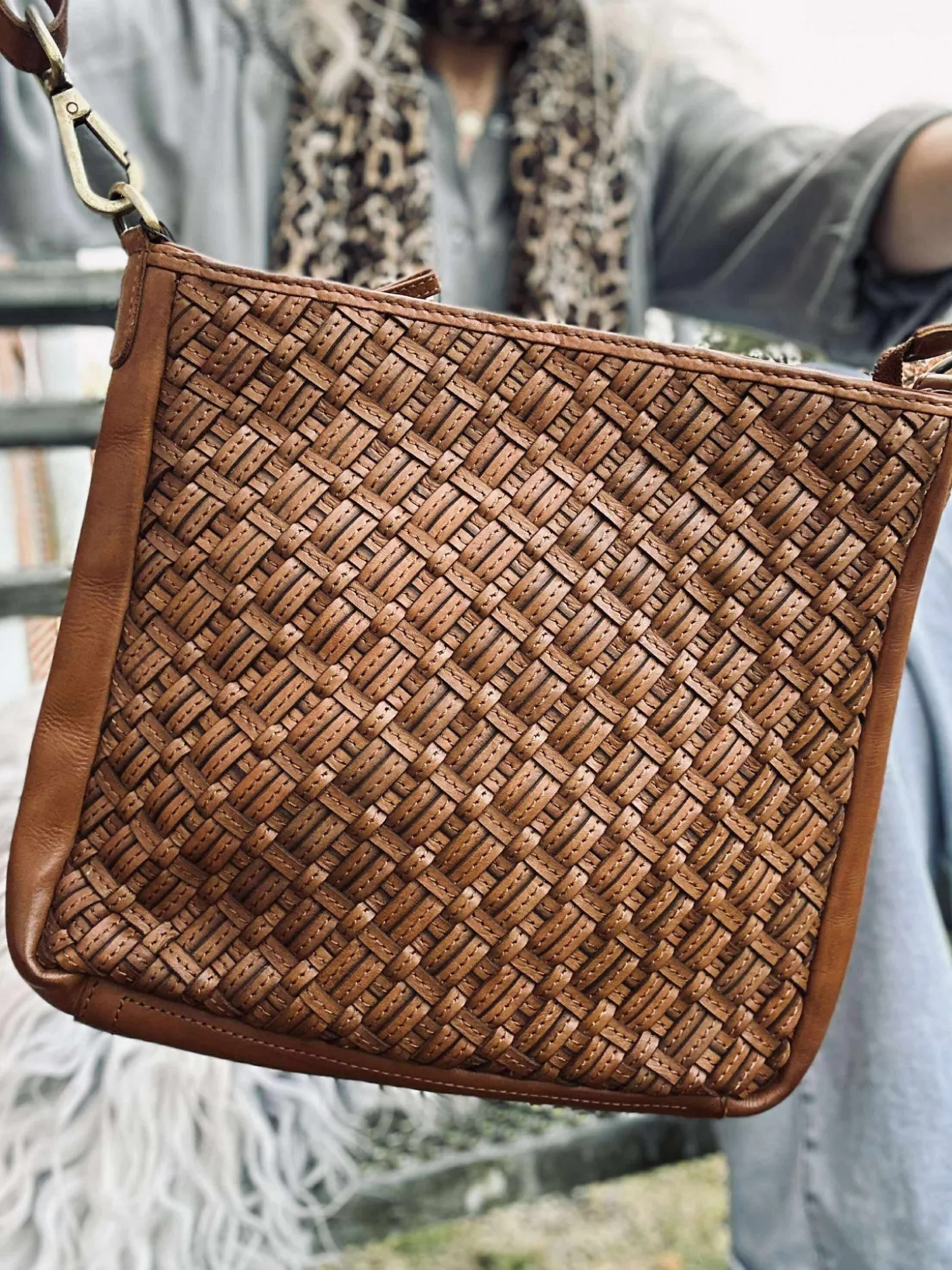 Crossover Mika medium - Cognac