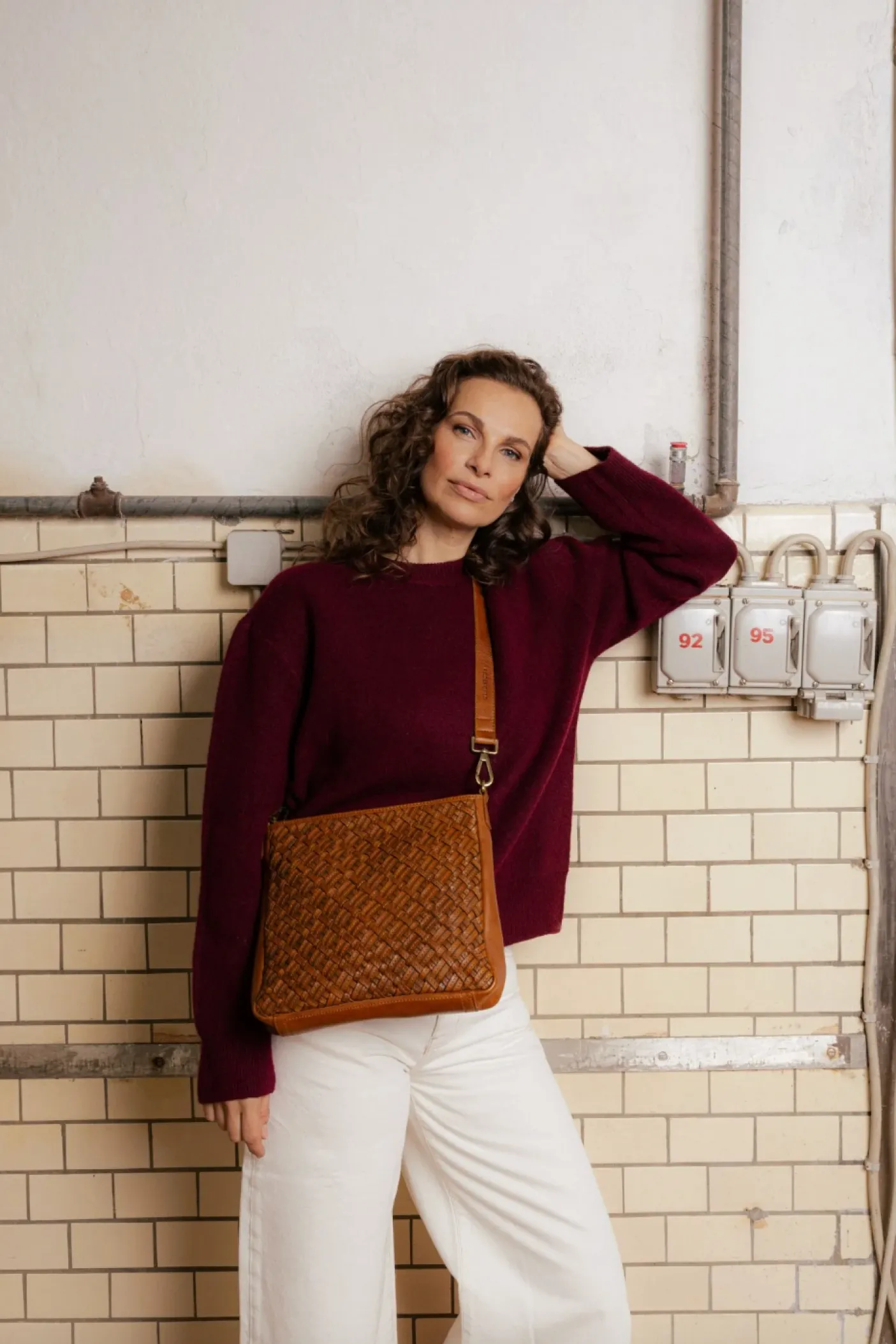 Crossover Mika medium - Cognac