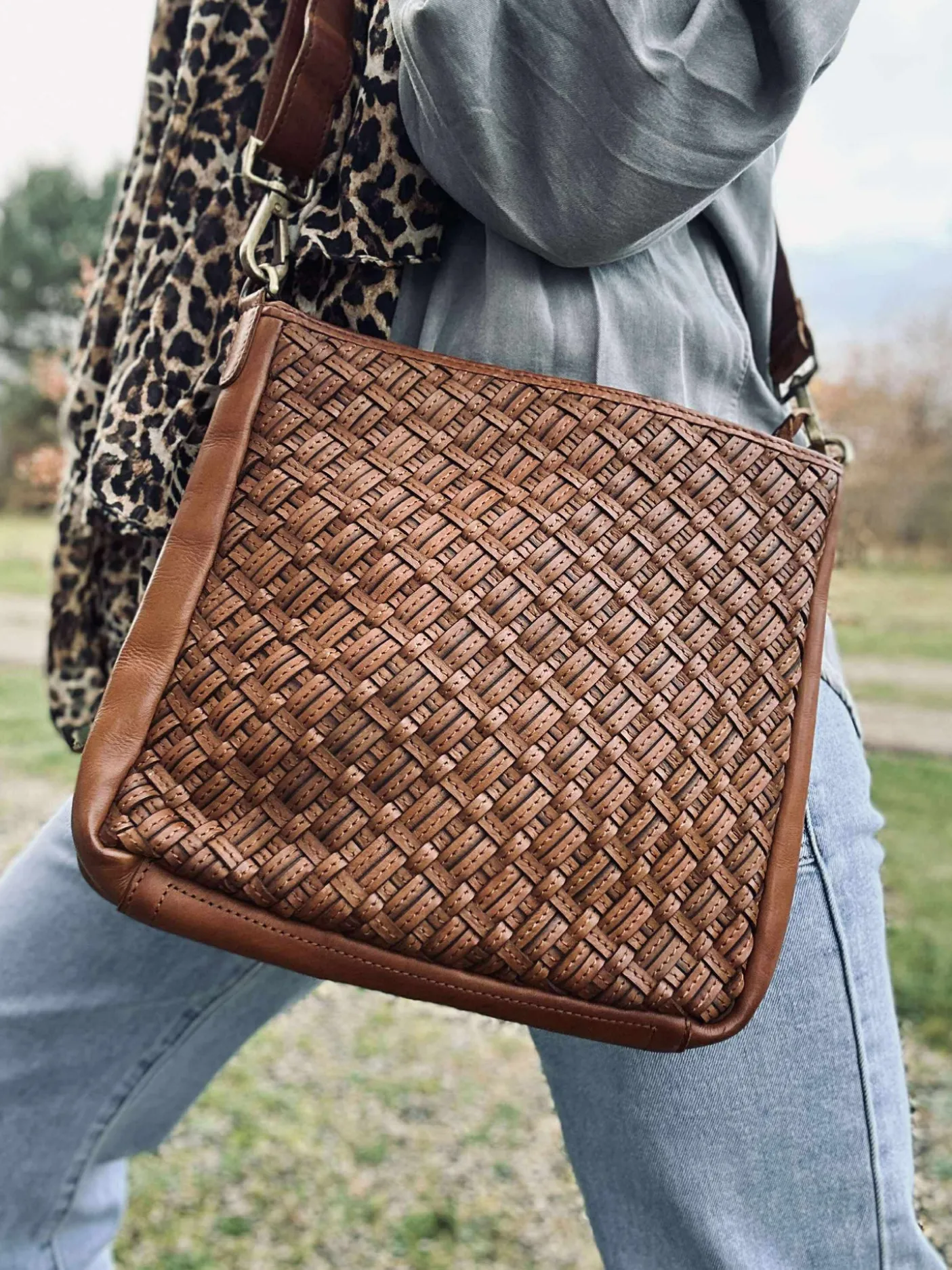 Crossover Mika medium - Cognac