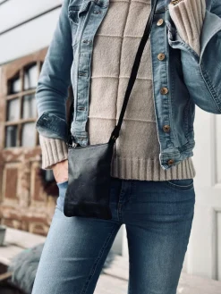 Crossover mobiltaske - OLINE Black