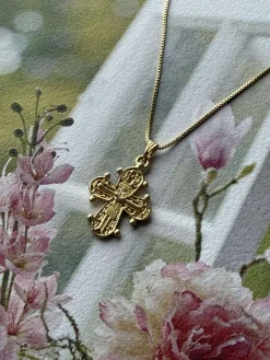 DAGMAR halskæde forgyldt