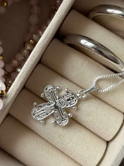 DAGMAR halskæde sølvbelagt