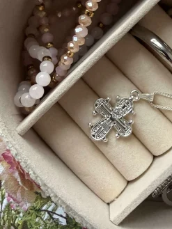 DAGMAR halskæde sølvbelagt