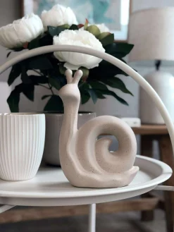 Deco snegl - Hvid eller beige