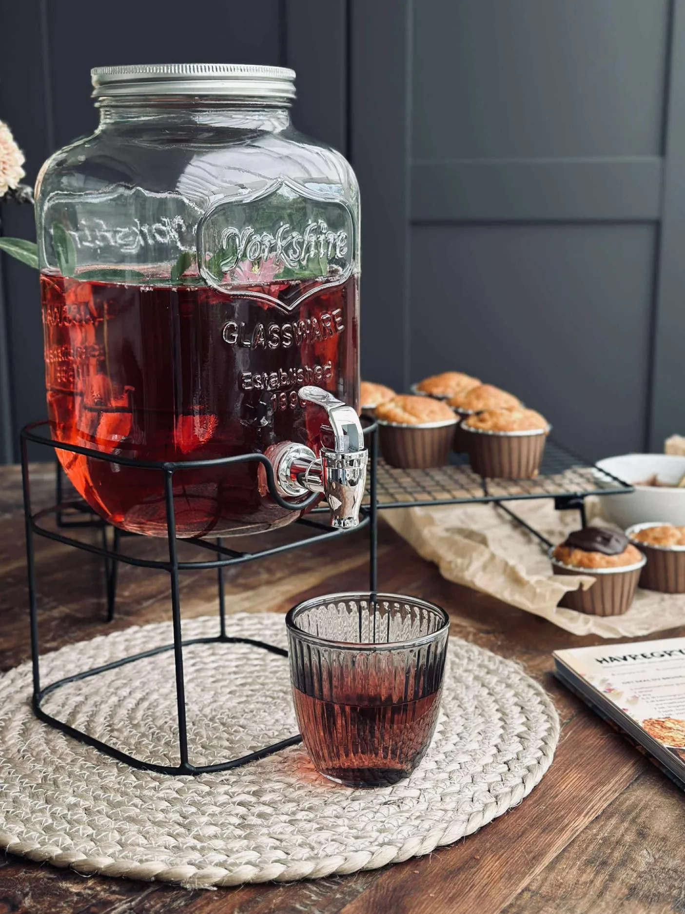 Dispenser til kolde drikke - 4 liter.