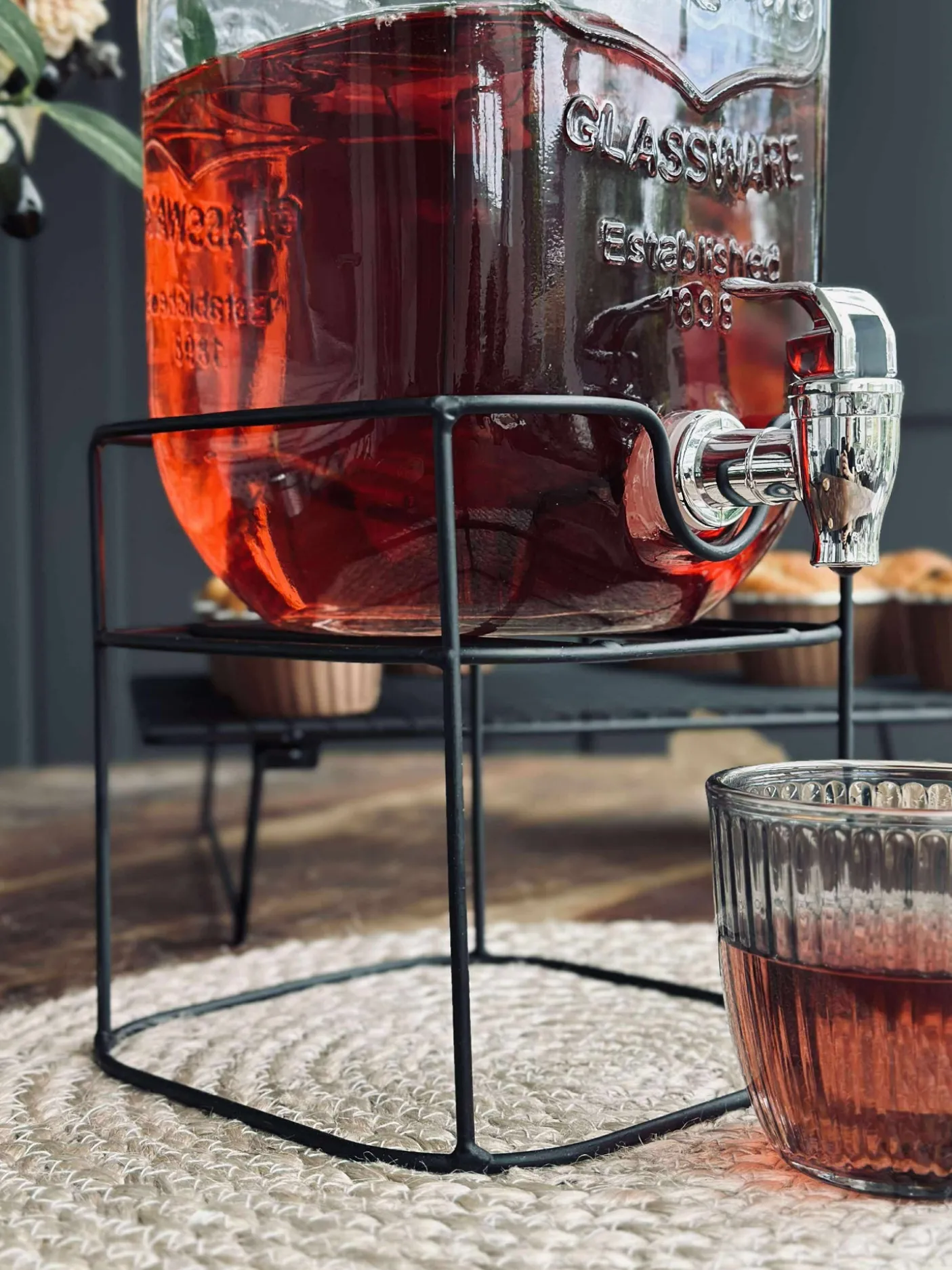 Dispenser til kolde drikke - 4 liter.