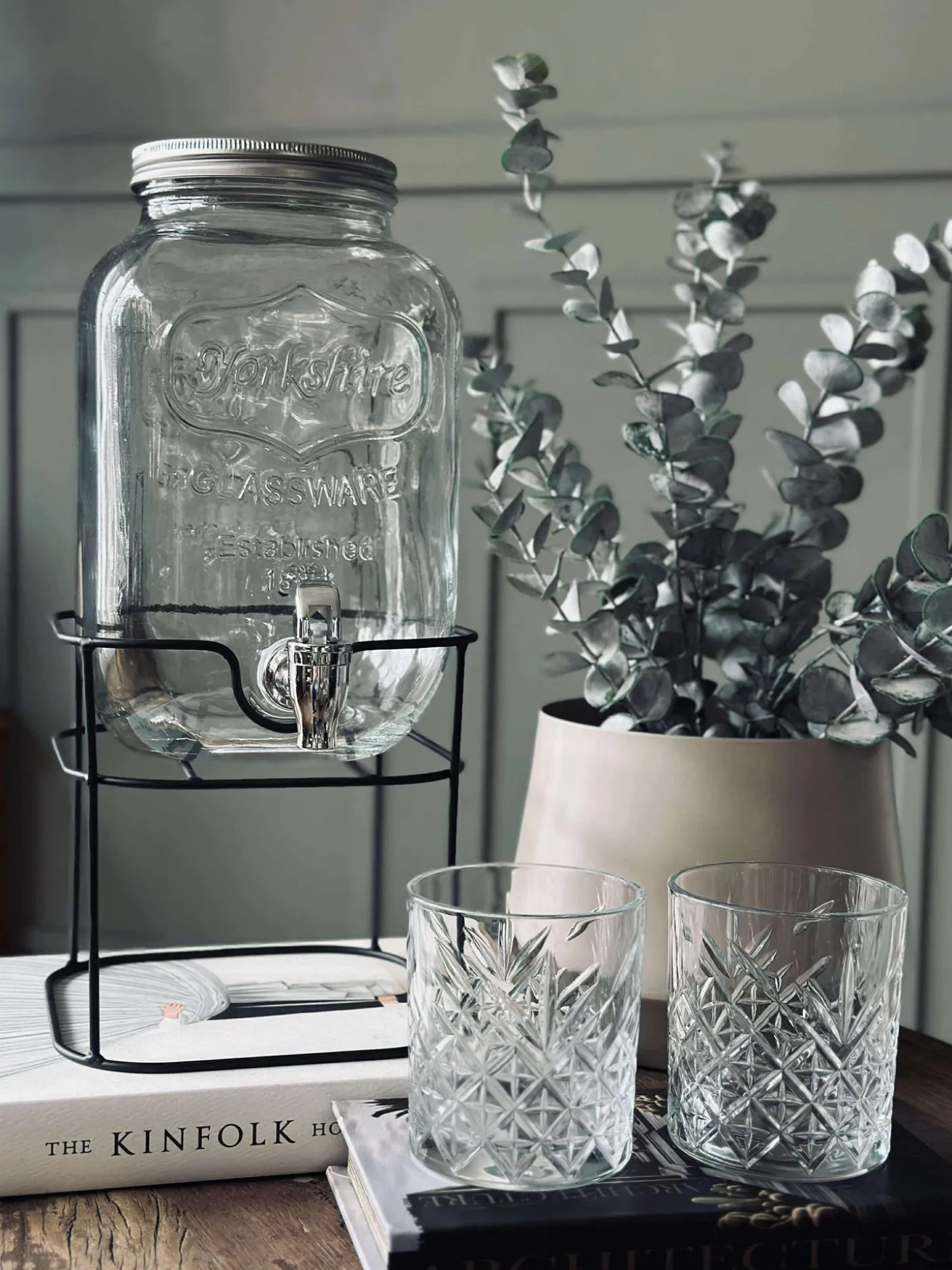 Dispenser til kolde drikke - 4 liter.