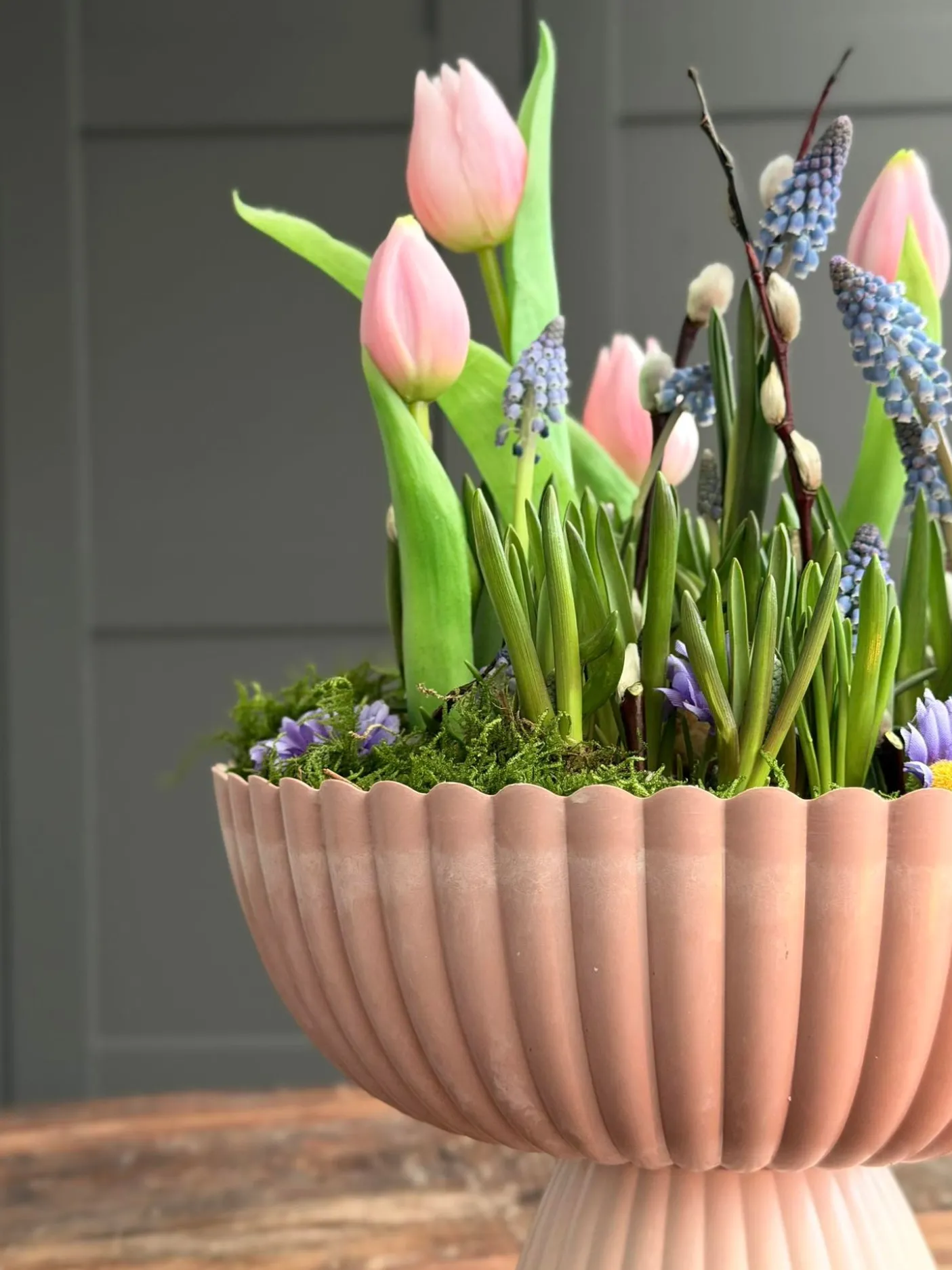 DIY opsats i beton look - Rosa