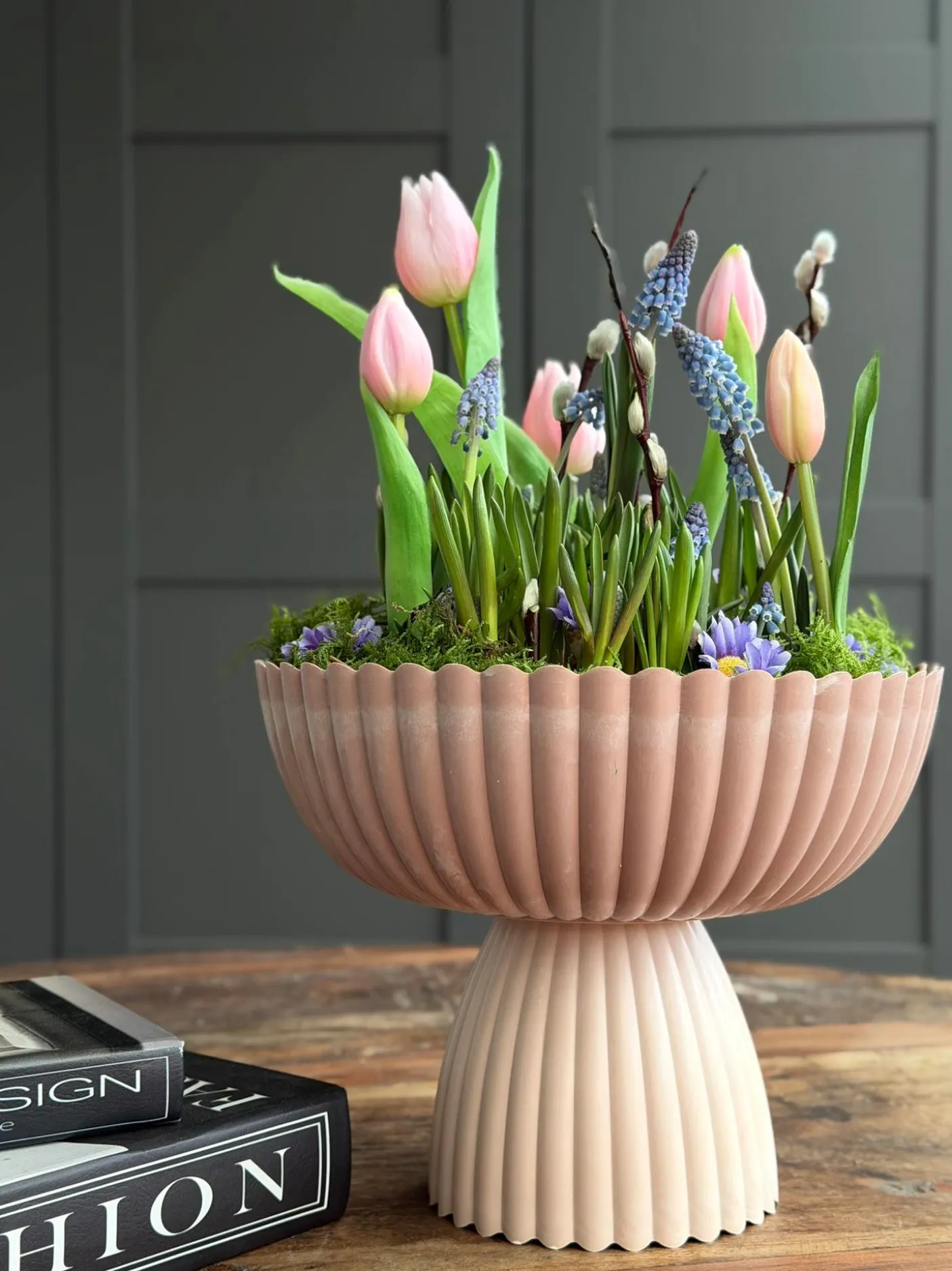 DIY opsats i beton look - Rosa