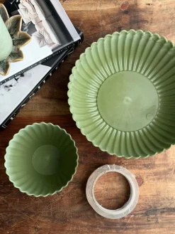 DIY opsats i beton look - Grøn