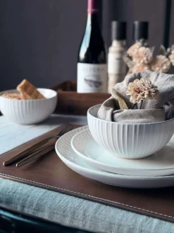 Dækkeserviet - Brun