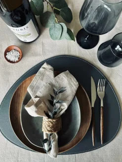 Dækkeserviet – Grå