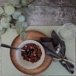 Dækkeserviet - 30x45 Støvgrøn