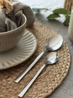 Dækkeserviet i Jute - Natur