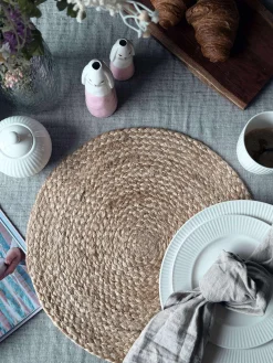 Dækkeserviet i Jute - Natur