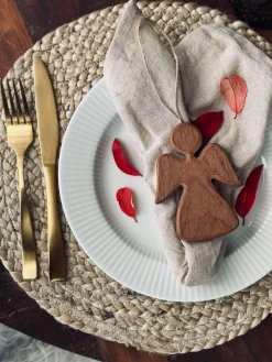 Dækkeserviet i Jute - Natur