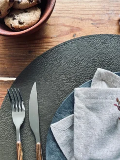 Dækkeserviet Rund – Vendbar