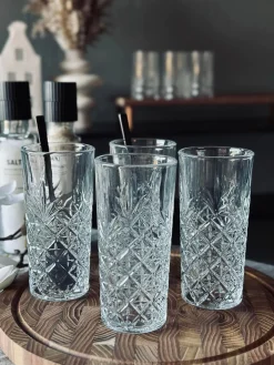 Drikkeglas - 4stk / Long drink