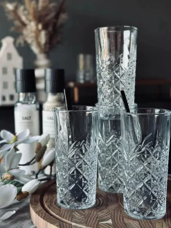 Drikkeglas - 4stk / Long drink