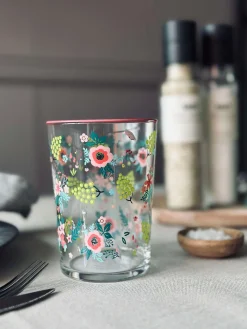 Drikkeglas FLORA - Sæt med 4 glas