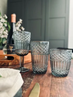 Drikkeglas French grey