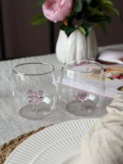 Drikkeglas med hjerte