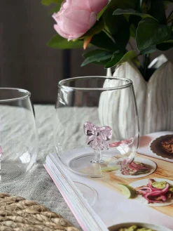 Drikkeglas med sløjfe