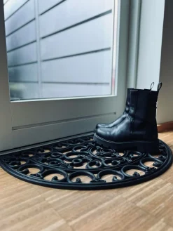 Dørmåtte - Halvmåne ornament