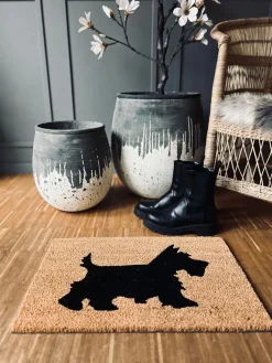 Dørmåtte - Kokos Hund