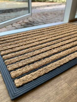 Dørmåtte - Kokosfibre Strib