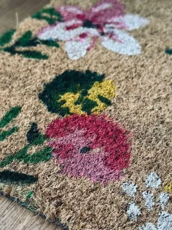 Dørmåtte Hello Flora