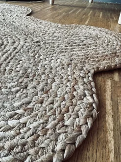 Dørmåtte i jute - Kødben 50x70cm