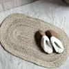Dørmåtte Jute Oval
