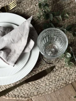 Dørmåtte Jute Oval