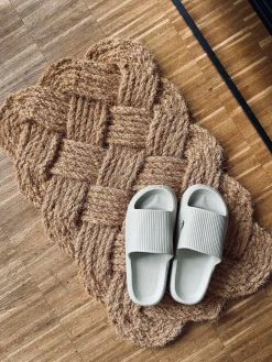 Dørmåtte knude Jute 45x75