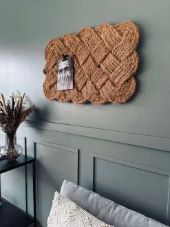 Dørmåtte knude Jute 45x75