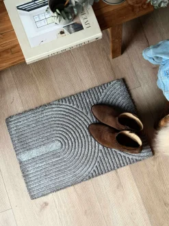 Dørmåtte kokos - Grå