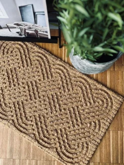 Dørmåtte kokosfibre 45x75 cm