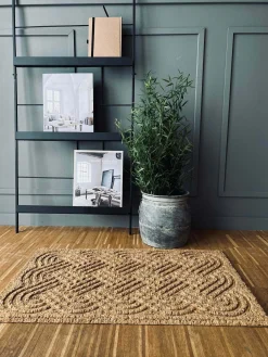 Dørmåtte kokosfibre 45x75 cm