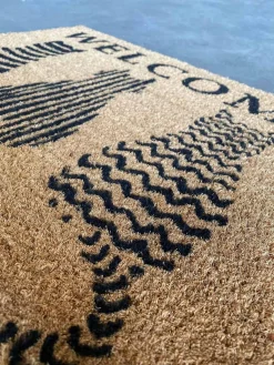 Dørmåtte med katte kokos